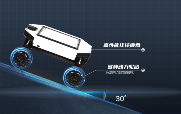 派宝UGV底盘E1，全能型移动平台